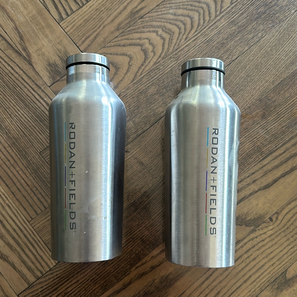 Corkcicle brand Rodan and Fields stainless steel drinkware. Set of 2